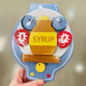 Target Bullseye Playground Wooden Waffle Maker Food Play Set